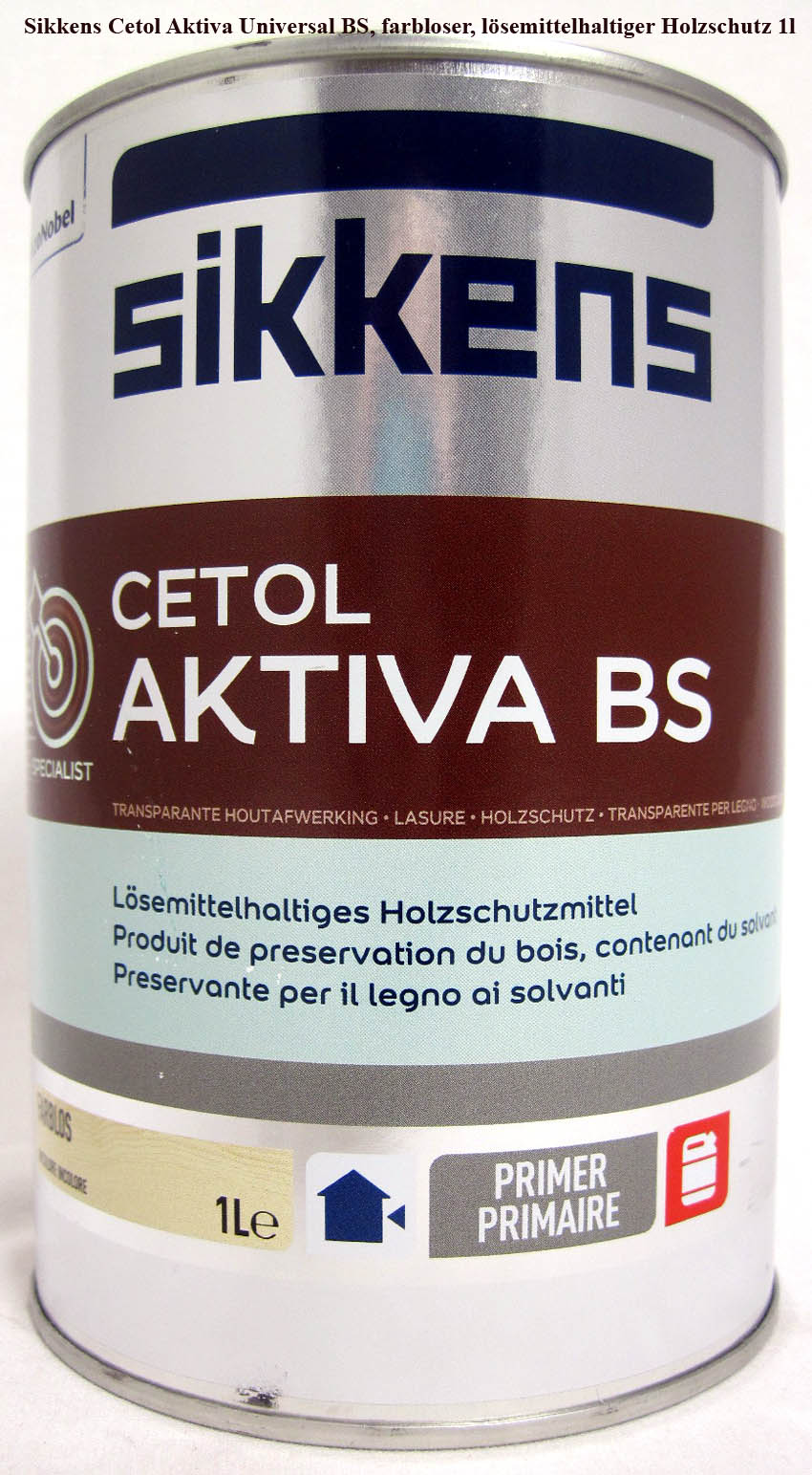 Cetol BS Aktiva 1 l farblos lösemittelhaltig