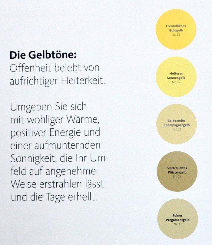 Designfarbe Verträumtes Wüstengelb Nr. 14 2,5 l