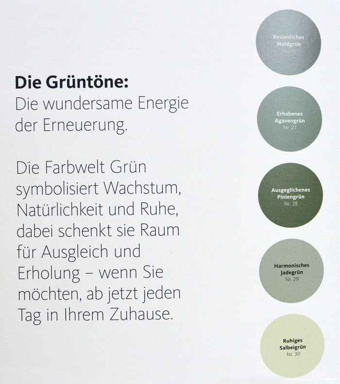 Designfarbe Besinnliches Waldgrün Nr. 26 2,5 l