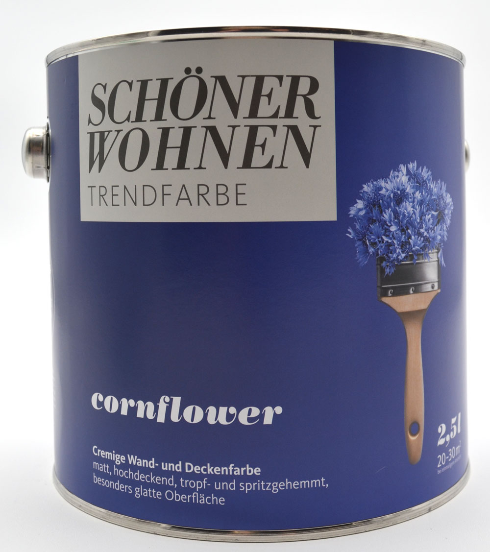 Schöner Wohnen Trendfarbe matt 2,5 l Cornflower