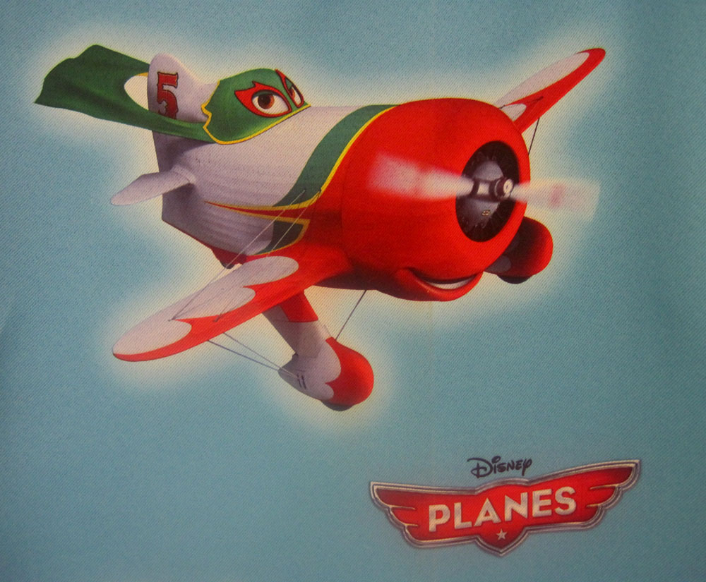 Disney Planes-Kinderzimmerstoff Black - Out 150 cm breit