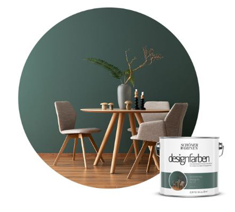 Designfarbe Besinnliches Waldgrün Nr. 26 2,5 l