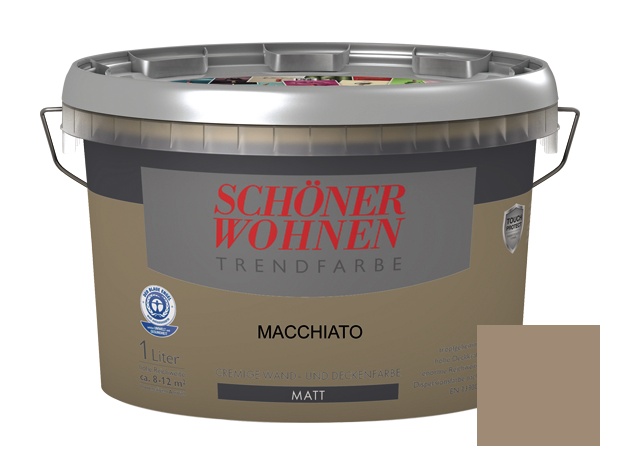 Schöner Wohnen Trendfarbe Macchiato1 l matt