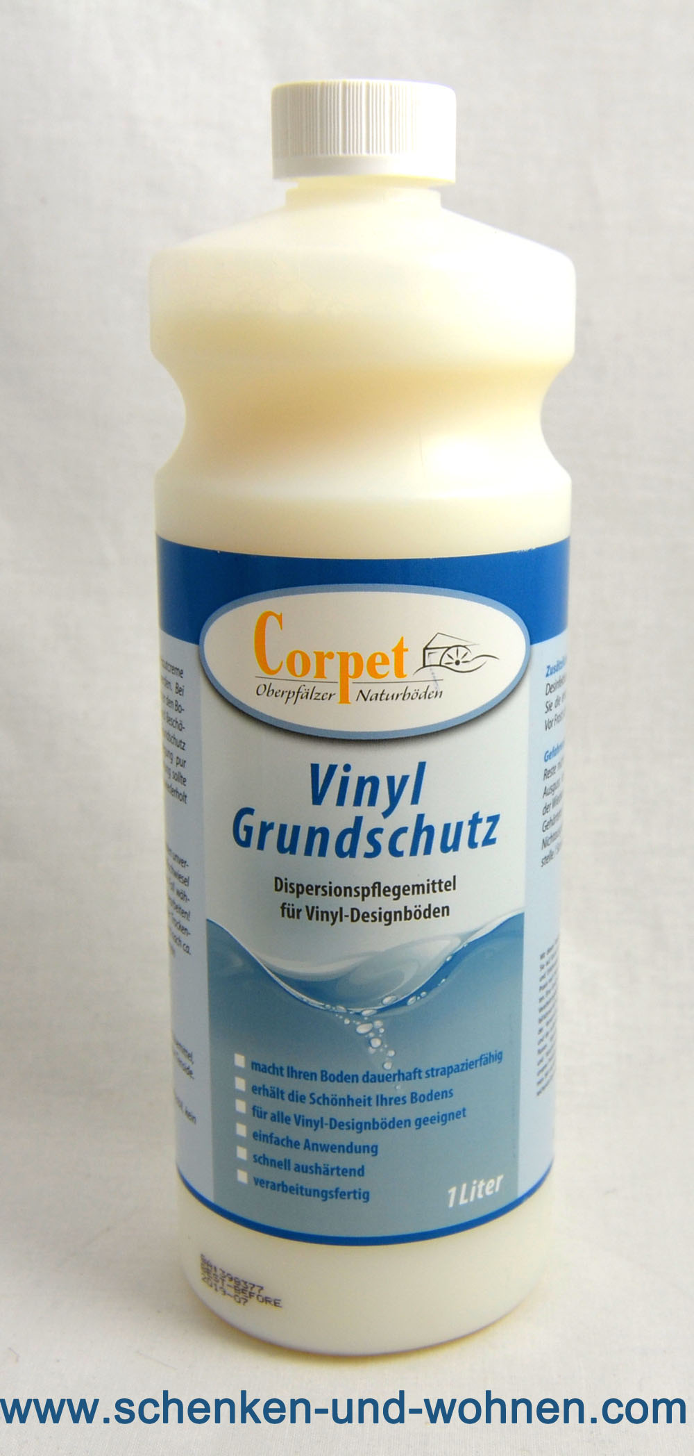 Pflegeset für Vinyl-Designböden - Grundschutz & Reiniger - 2x 1 Liter