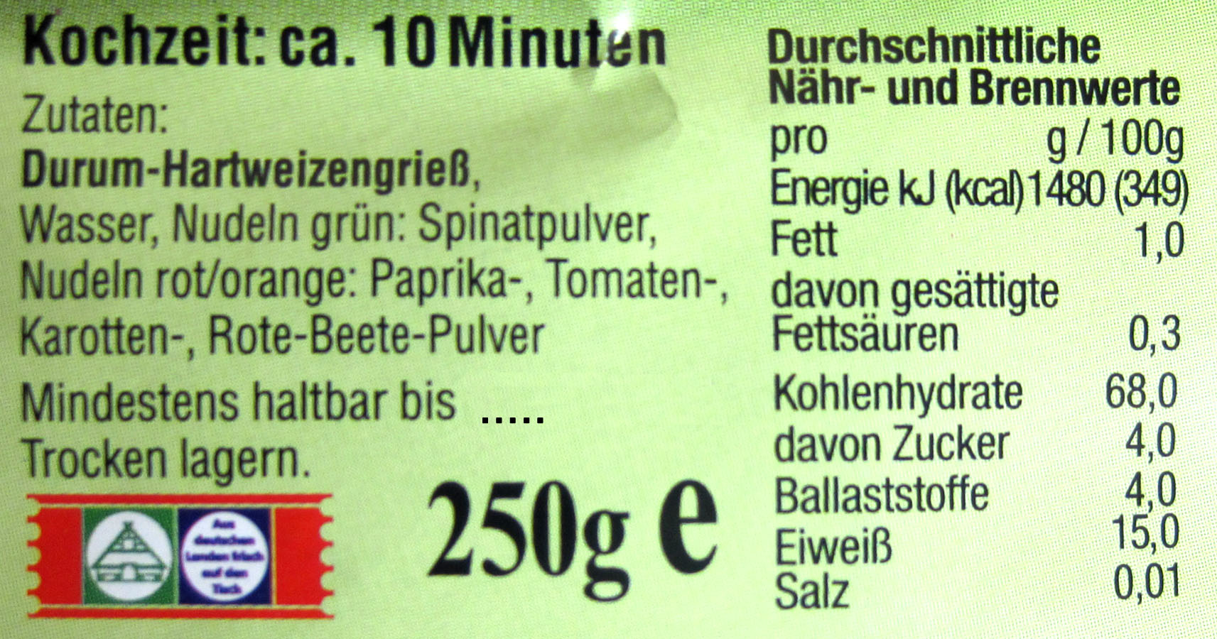 Feuerwehr-Pasta mit Feuerwehrmann