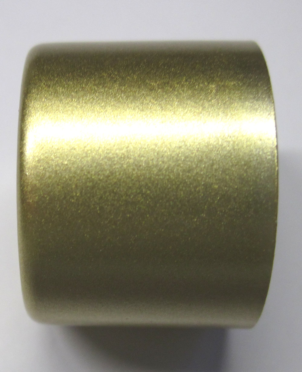 Wandlager für Rohr Ø 20 mm Kunststoff Gold matt Serie Magnetic (1 Stück)