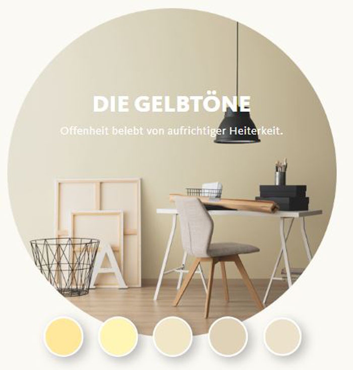 Designfarbe Freundliches Goldgelb Nr. 11 2,5 l