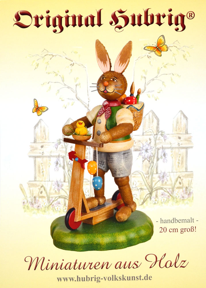 Hubrig - Hasenland Hase mittel Karl der Maler 20 cm